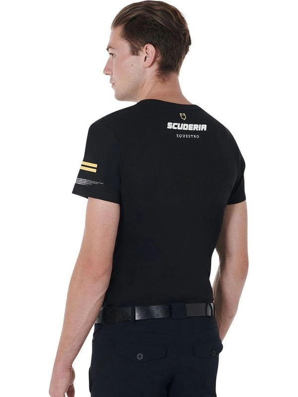 T-shirt uomo cotone stretch Scuderia Equestro