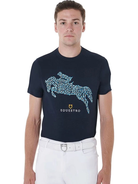 T-shirt uomo slim fit stampa Jump