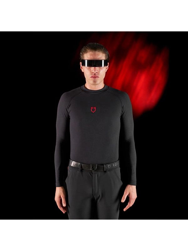 Base layer uomo Equestro Ridertechnology manica lunga
