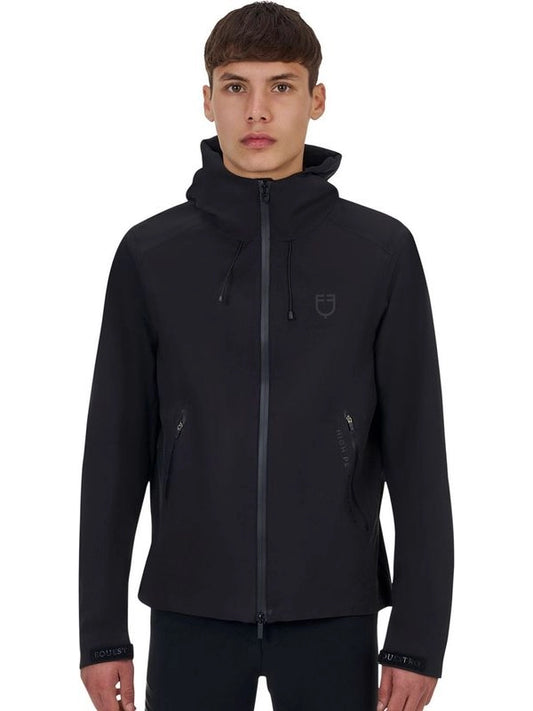 Softshell uomo Equestro Ridertechnology cappuccio