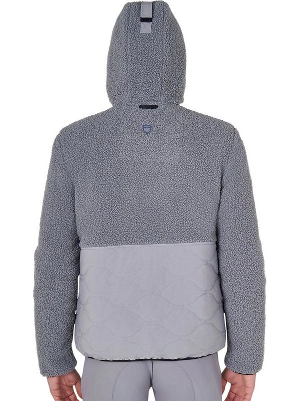 Giacca da uomo in tessuto impermeabile con inserti Teddy