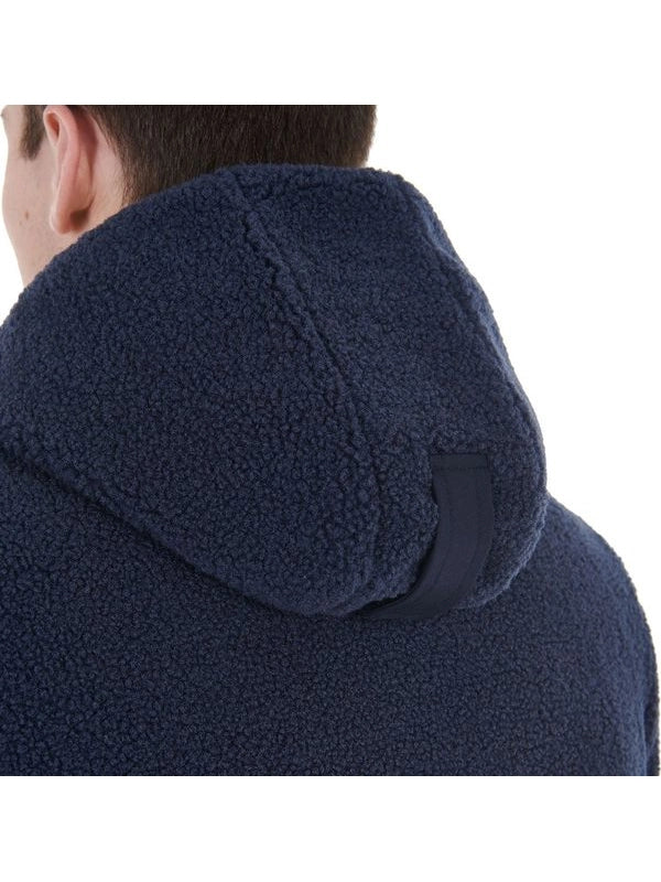 Giacca da uomo in tessuto impermeabile con inserti Teddy