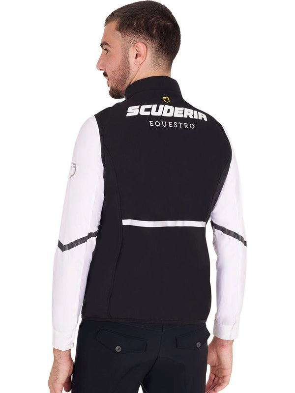 Smanicato uomo slim fit in tessuto tecnico