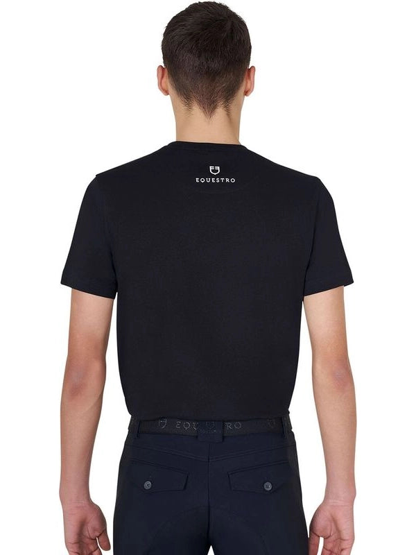 T-shirt uomo Horse Club in cotone