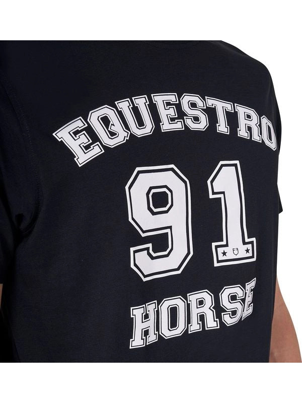 T-shirt uomo Horse Club in cotone