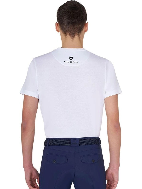 T-shirt uomo Horse Club in cotone