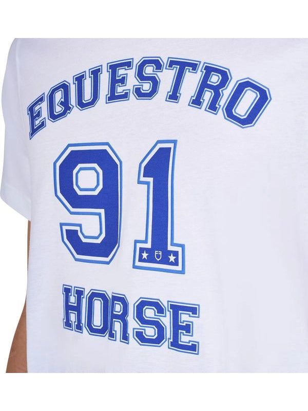 T-shirt uomo Horse Club in cotone