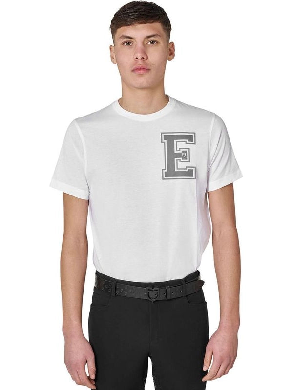 T-shirt uomo Monogram in cotone