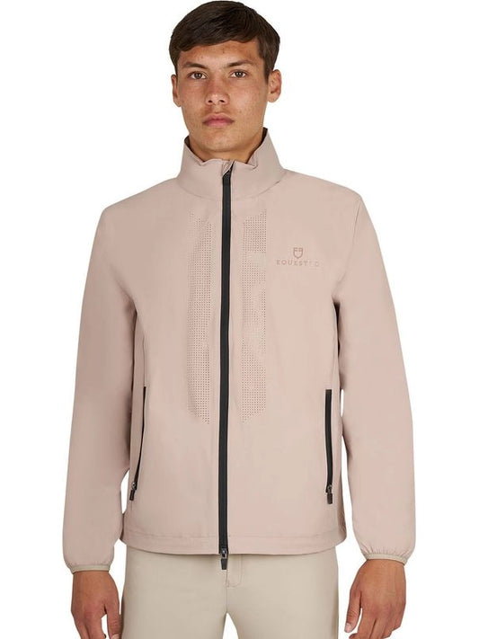 Softshell uomo logo sul dorso