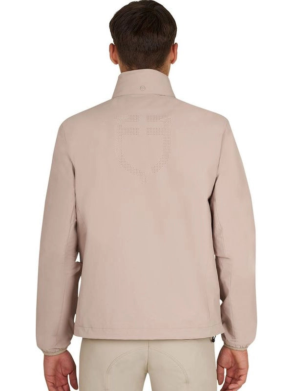Softshell uomo logo sul dorso