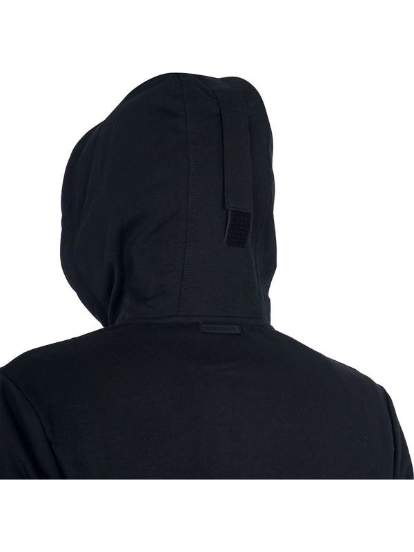 Felpa uomo con cappuccio regolabile e zip