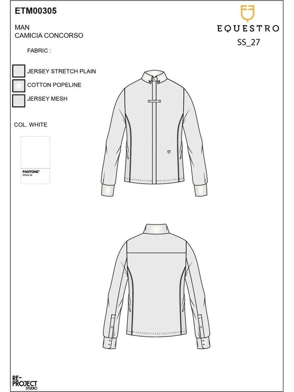 Polo uomo concorso a camicia