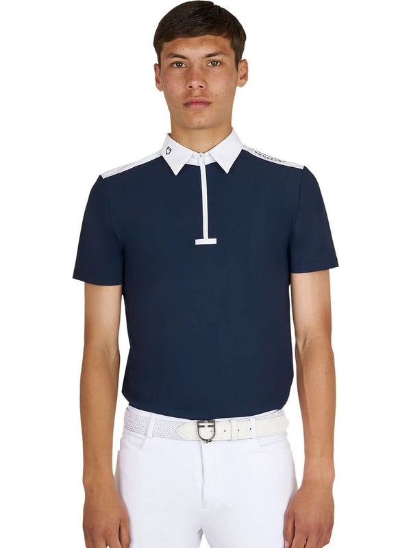 Polo uomo concorso slim fit mezza manica