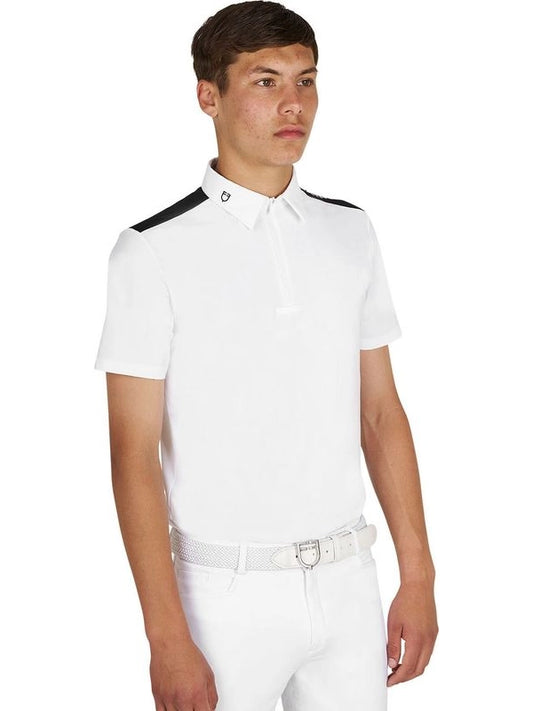 Polo uomo concorso slim fit mezza manica