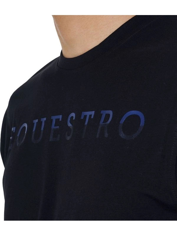 T-shirt basic uomo con scritta sul petto