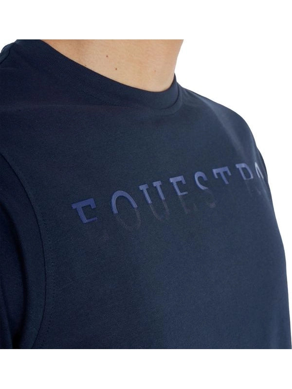 T-shirt basic uomo con scritta sul petto