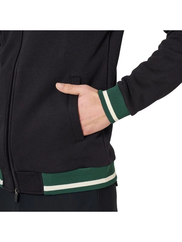 Felpa uomo con cappuccio e zip frontale