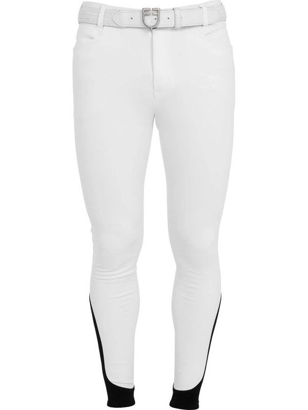 Pantaloni uomo slim fit con grip al ginocchio