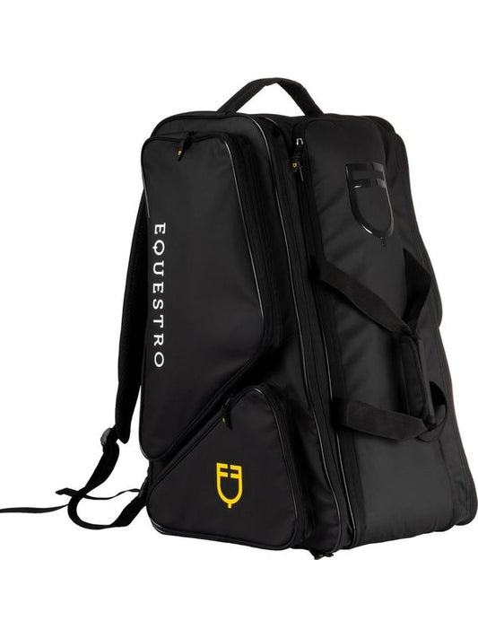 Borsa portastivali in tessuto tecnico con design intelligente