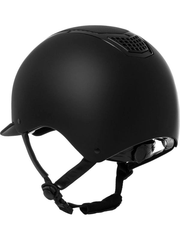 Cap unisex inserto in carbonio e frame lucido omologazione EN 1384-2023