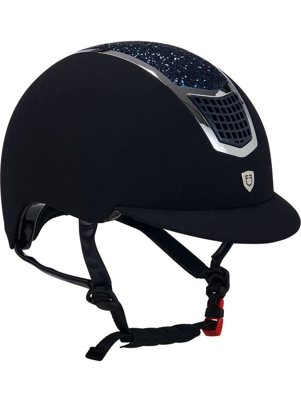Cap ultra-light in velluto con strass