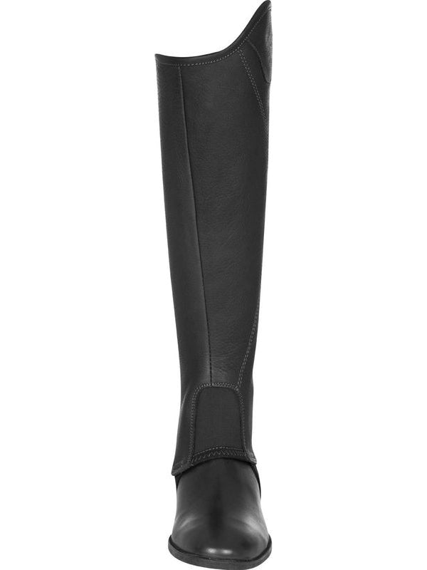Ghette unisex in morbido cuoio con cerniera laterale