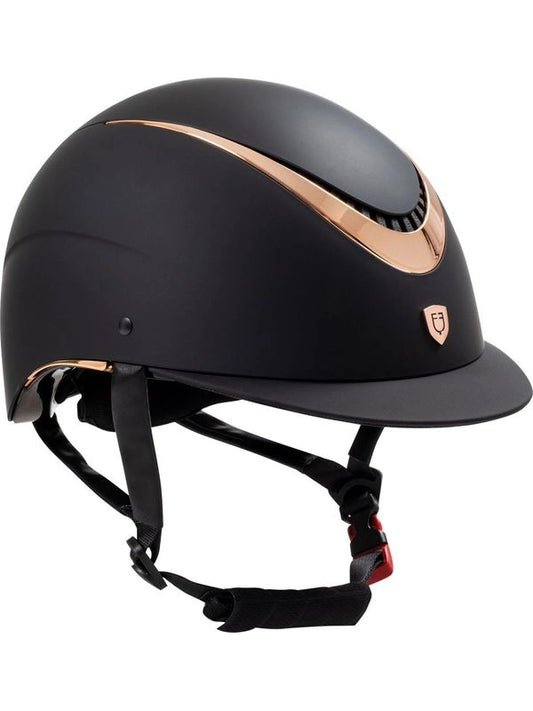 Cap unisex con frame lucido  omologazione EN 1384-2023