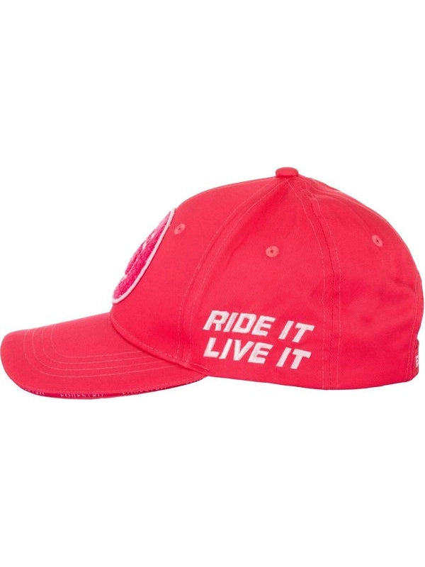 Cappello baseball con logo su patch in spugna