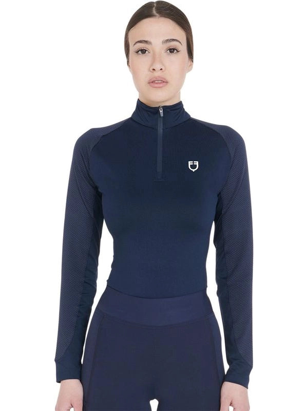 Base layer donna slim fit manica lunga