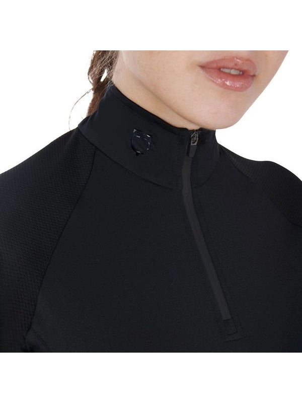Base layer donna slim fit mezza manica