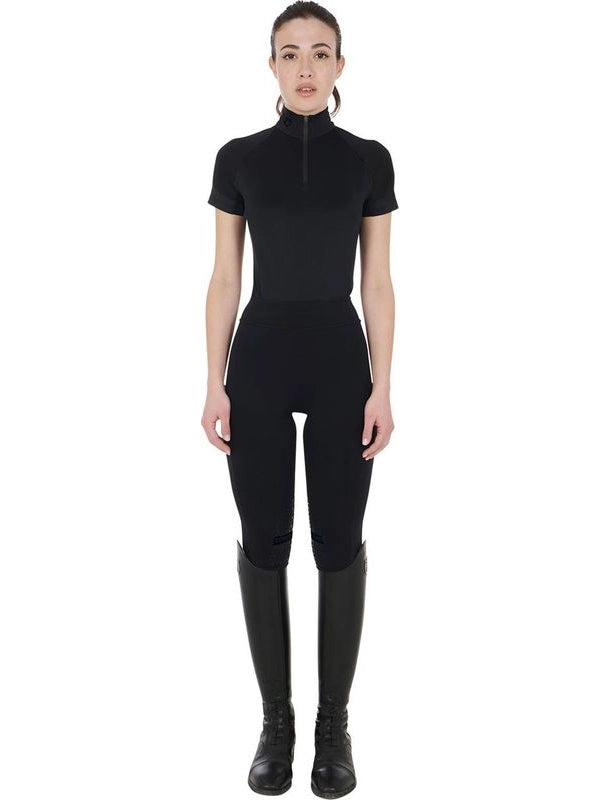 Base layer donna slim fit mezza manica