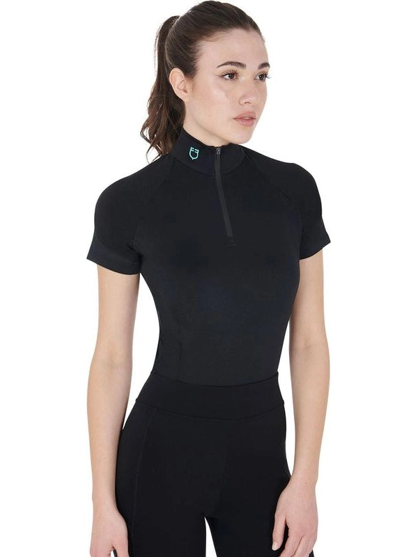 Base layer donna slim fit mezza manica
