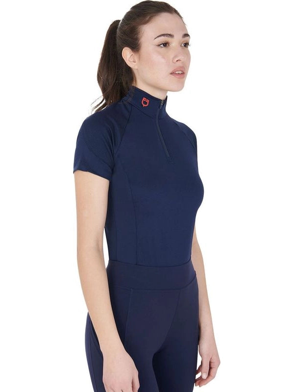 Base layer donna slim fit mezza manica