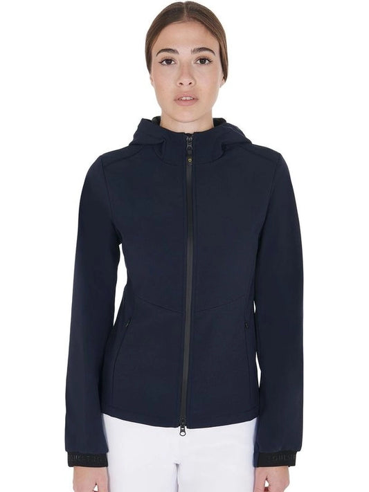 Giacca softshell donna slim fit con tasche a scomparsa