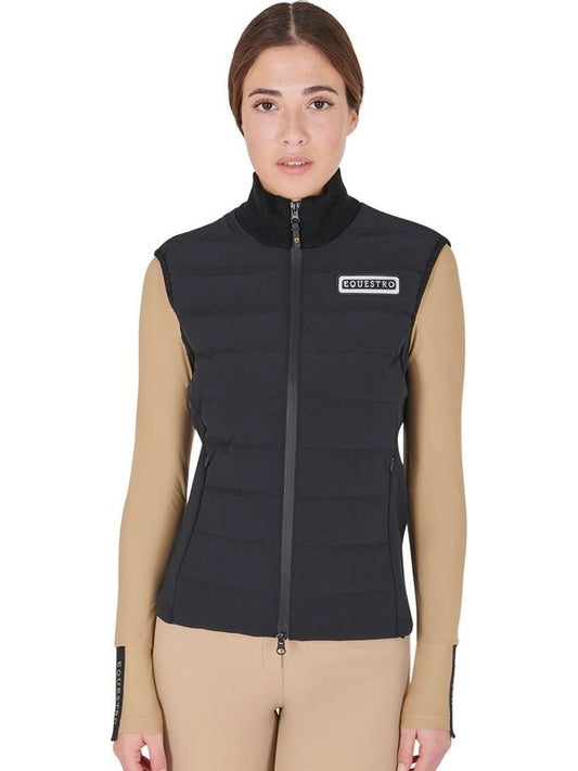 Smanicato donna misto tecnico con zip