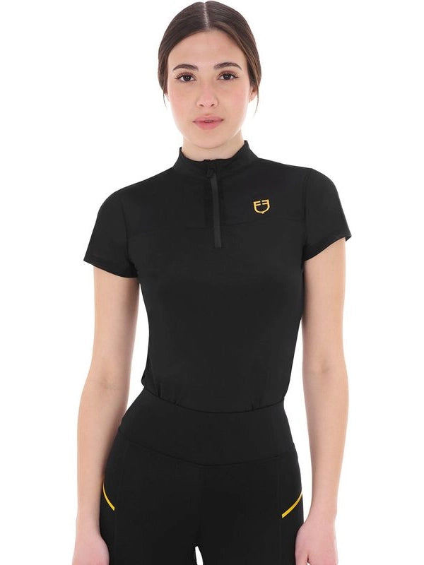 Polo donna da allenamento in mesh
