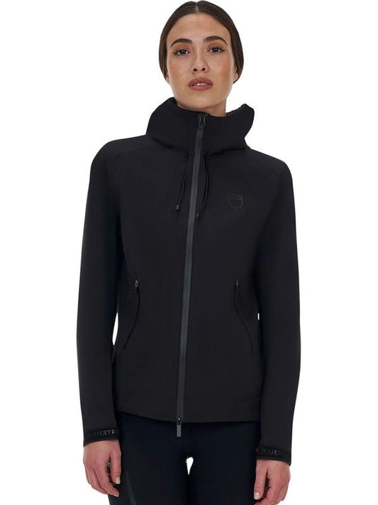 Guscio softshell donna Equestro Ridertechnology impermeabile zip