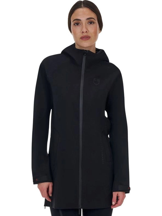 Guscio softshell donna Equestro Ridertechnology impermeabile lungo
