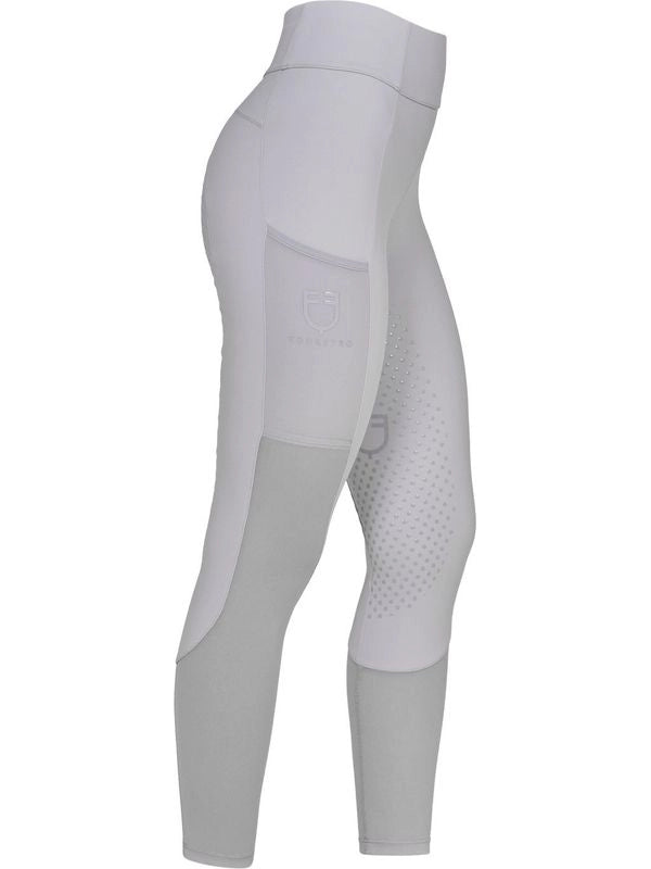 Leggings donna full grip con inserti perforati