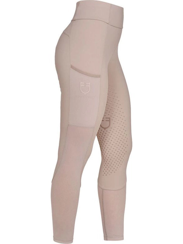 Leggings donna full grip con inserti perforati