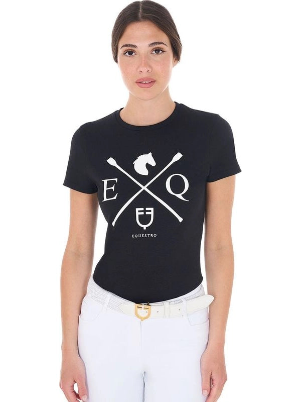 T-shirt donna EQ in cotone
