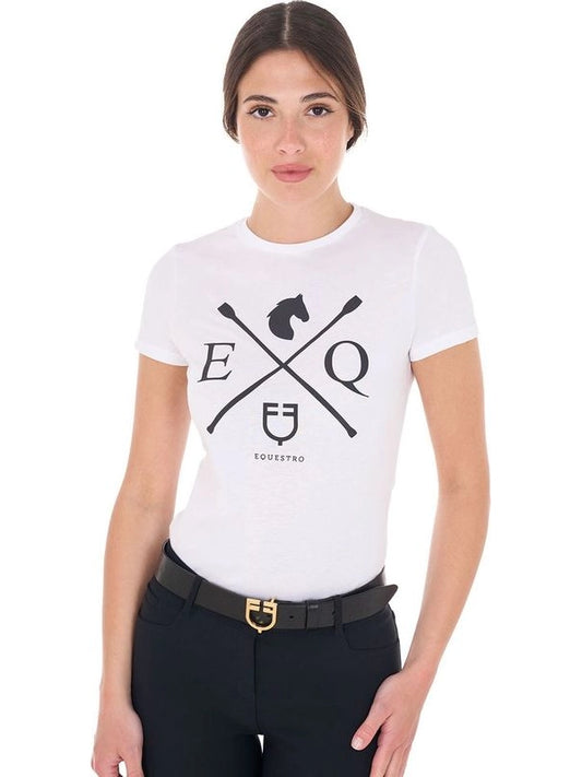 T-shirt donna EQ in cotone