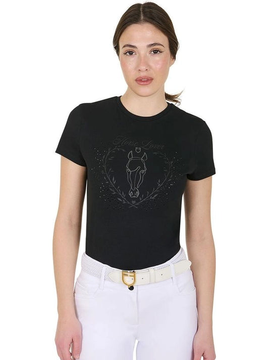 T-shirt donna Wild Heart in cotone