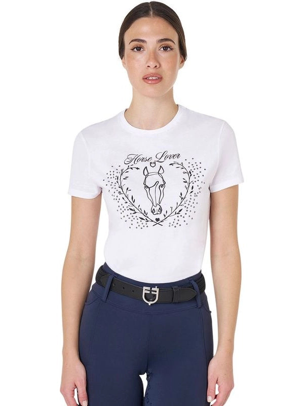 T-shirt donna Wild Heart in cotone