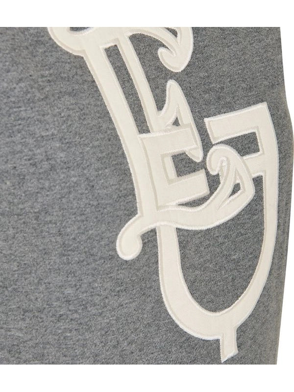 Felpa donna girocollo Monogram