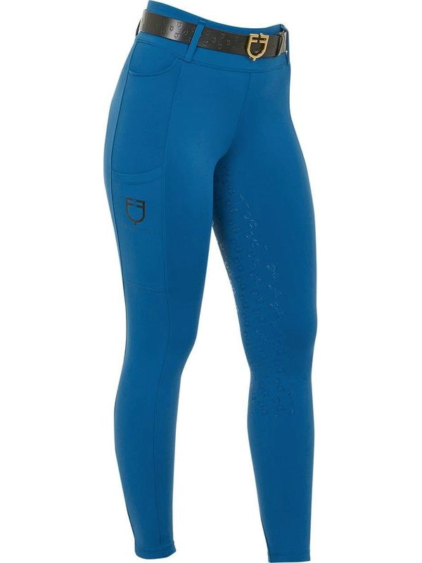 Leggings donna a vita alta con passanti