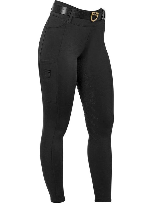 Leggings donna a vita alta con passanti