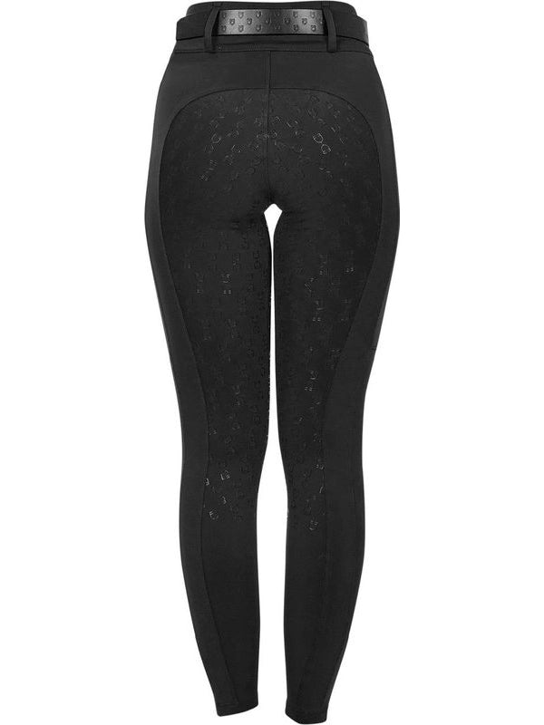 Leggings donna a vita alta con passanti
