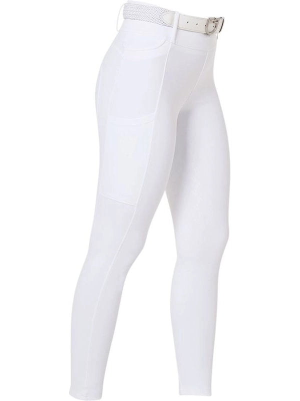 Leggings donna a vita alta con passanti
