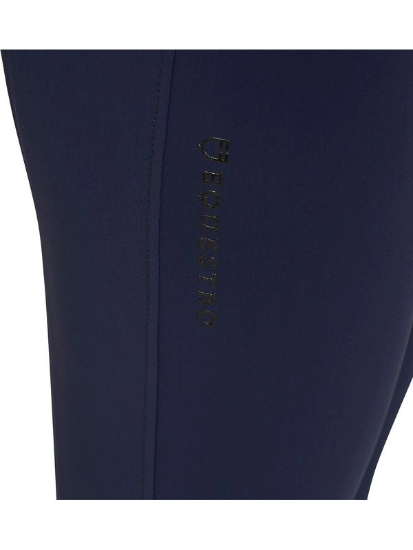 Pantaloni donna a vita alta con grip ginocchio e fodera in pile